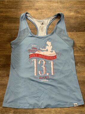 RunDisney 2020 Princess Half Marathon - Cinderella Racerback Tank Top